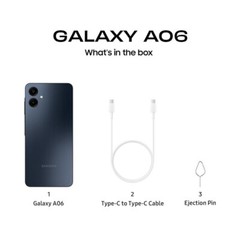 BRAND NEW (SEALED BOX) Samsung Galaxy A06 -64GB-4GB RAM Black, White (Unlocked)