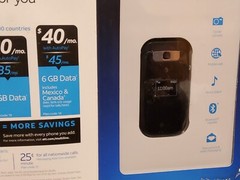 New AT&T LG B470 Prepaid Unlimited Talk and Text Flip Phone Black No Contract