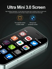 Mini 3.0″ HD Display Small Smartphone Android 10.0 Network 4G LTE 16GB 2000mAh