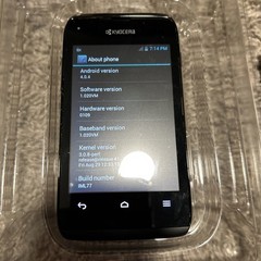 Kyocera Event C5133 Black Virgin Mobile Android Smartphone & Motorola Theory