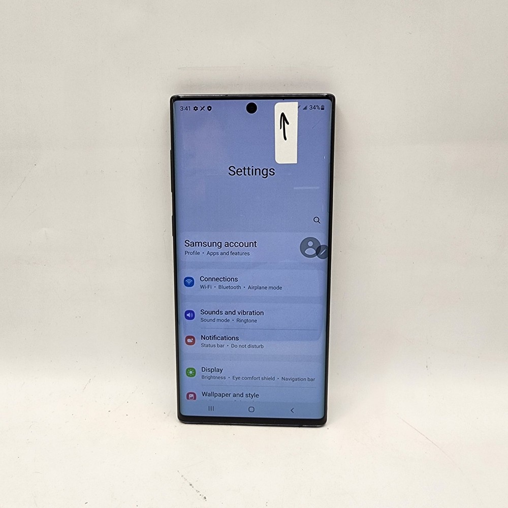 Samsung Galaxy Note 10 N970U 256GB Aura Black (T-Mobile/Unlocked)