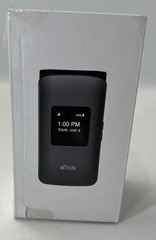 Kazuna Etalk in Black – KAZF119VWQ Prepay Verizon Flip Phone with Verizon NEW
