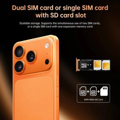 New HOTWAV A17 PRO MAX|6.75”INCH GSM Android 15 factory Unlocked Cell Phone ORG