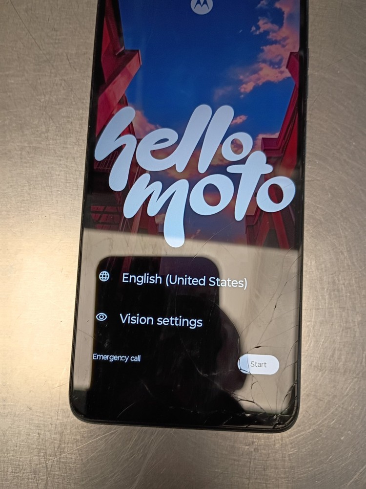 *AS-IS* Motorola Moto G 5G 2024 XT2417 128GB Unlocked Cracked Screen