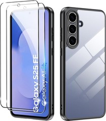 Samsung Galaxy S25 FE Case with Screen Protector, PC Material, Scratch Resistant