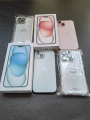 Working well Apple iPhone 15-128GB/256GB 6.1″ 48MP (Unlocked) with face ID