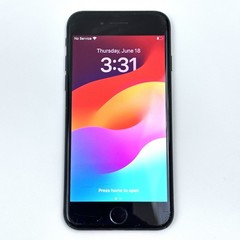 Apple iPhone SE 2020 64GB Black Unlocked A2275 75% Battery Box Included