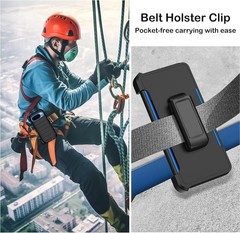Google Pixel 10 Pro XL Case with Belt Clip Holster, Heavy Duty Shockproof Protec