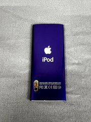 Apple iPod Nano 5th Gen 8GB Dead Battery Working Purple Great cosmetic condition