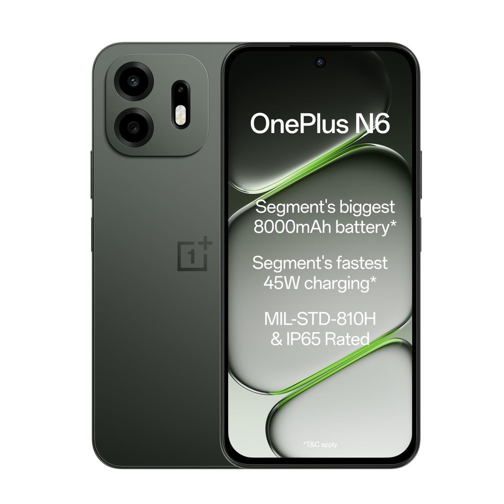 OnePlus N6 5G Unlocked 128GB 6GB RAM Midnight Green 8000mAh 50MP Dual SIM New