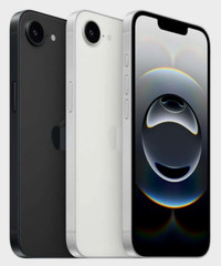 Apple iPhone 16e 128GB for (AT&T, Cricket, T-Mobile, Metro PCS) – NEW Open Box