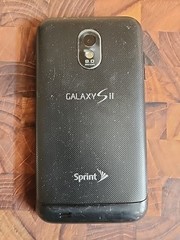 Samsung Galaxy S 2 II SPH-D710 – Black ( Sprint ) Rare Smartphone