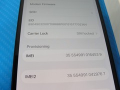 Apple iPhone 14 5G 128GB A2649 AT&T Black GSM + CDMA 100% Battery