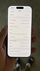 Apple iPhone 17 256GB Black (Verizon Only) used- Clean ESN