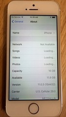 iPhone 5s | Gold | Model 1453