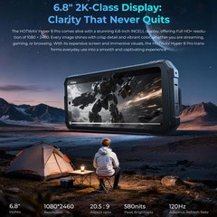 6.8″ 5G HOTWAV Hyper 8 Pro Android 15 AI Rugged Phone Waterproof 120Hz 12000mAh