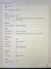 Vintage LG FUSIC – 23 MB Blue White Sprint Cellphone With Blue Tooth MP3 FM GPS