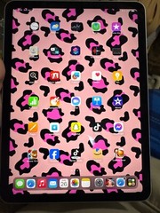 2024 IPAD AIR 11in M2 with tiktok, capcut, and tiktok studios blue 128GB