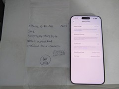 Apple iPhone 15 Pro Max A2849 512GB Unlocked Clean IMEI, BH 85%, no back camera