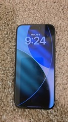 Apple iPhone 15 Pro Smartphone Black Bar Style iOS 48MP Rear Camera