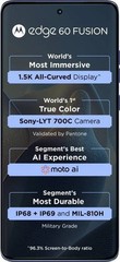 Motorola Edge 60 Fusion 5G (Slipstream 256GB 12GB RAM) OPEN BOX USA STOCK