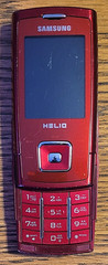 Samsung Helio Heat SPH-A303 – Red ( Helio ) Super Rare CDMA Slider Phone Bundled