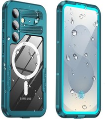 Samsung Galaxy S25 Plus Waterproof Case, Built-in Screen Protector, IP68 Rugged