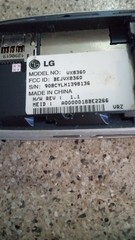 Vintage LG VX8360 (Verizon) Blue Cellular Flip Phone