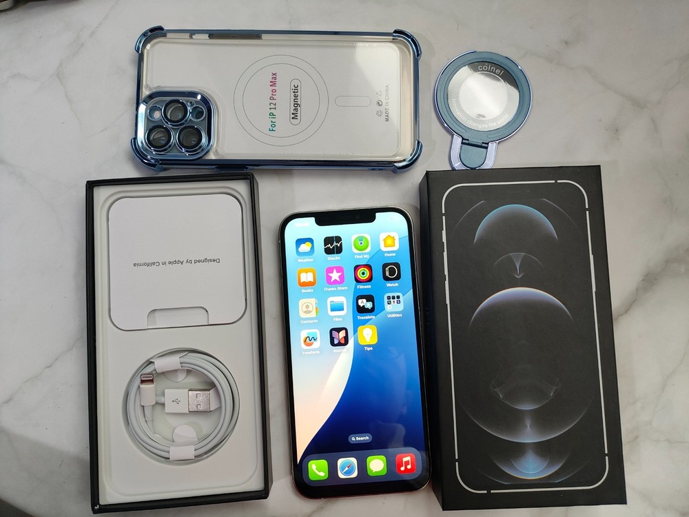 Apple iPhone 12 Pro Max 512GB 256GB 128GB Unlocked Good Condition Global workin