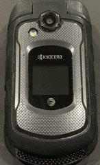 Kyocera DuraXE 8GB E4710 AT&T Flip Phone Ve