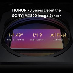 Honor 70 FNE-NX9 128GB 5G Phone OLED Black Pristine Demo Unit READ DESCRIPTION