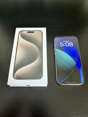 iPhone 15 Pro, Natural Titanium, 128 GB | Read description***