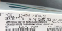 Official LG Nexus 5X 32GB LGH790 NEW