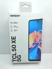 Locked To Verizon TCL 50 XE 5G Prepaid Smartphone 50MP 6.56” 128GB NEW SEALED!