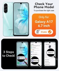 Deep Purple Translucent Matte Phone Cover for Samsung Galaxy A17-5G [Camera Prot