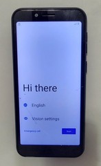 BLU C5L Max C0175WW Android Smartphone Cracked Screen For Parts or Not Working