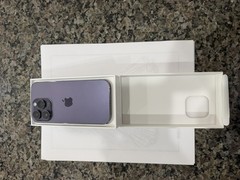 Apple iPhone 14 Pro 128GB Unlocked 6.2in Purple Smartphone w/ Box