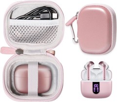 TAGRY X08 Bluetooth Headphones True Wireless Earbuds 60H, Mesh Pocket for Charge