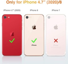 Clear Air Armor Case for iPhone SE (2022), SE (2020), and iPhone 8
