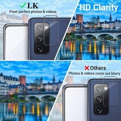 6in1 Tempered Glass Galaxy S20 FE 5G for Screen and Camera Lens Protector 9H