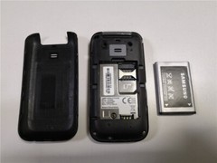 Original Samsung GT-C3590 Bluetooth MP3 GSM 2G 2.4″ Flip Mobile Phone Unlocked