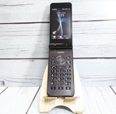 SHARP AQUOS 601SH Keitai 2 4G Android Flip Phone SIM Unlocked Softbank Black