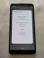 Google Pixel 3a XL 64GB G020C White GSM Unlocked Tmobile, AT&T.