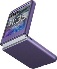 Thin Hard Matte Polycarbonate Cover Case for Motorola Razr 2024/2025/2026 – Purp