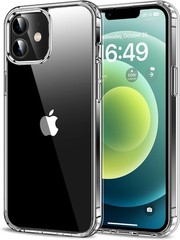 Case for iPhone 12 and iPhone 12 Pro 6.1-Inch, Transparent Hard Back Phone Cover