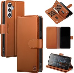 Samsung Galaxy S26 Wallet Case with Card Holder, RFID Blocking PU Leather Flip C