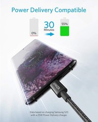 5 Pack 6 FT Fast Charging Cable Type-C 60W for iPad mini 6, iPhone 17