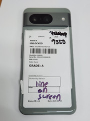 DEFECTIVE – Google Pixel 8 – 256GB – Hazel – Unlocked – G9BQD – 9350