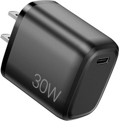 30W USB-C Fast Wall Charger, PD Type-C Power Adapter, Compact Phone Charger Plug