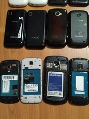 Lot of 34 Mixed model Samsung Galaxy For parts